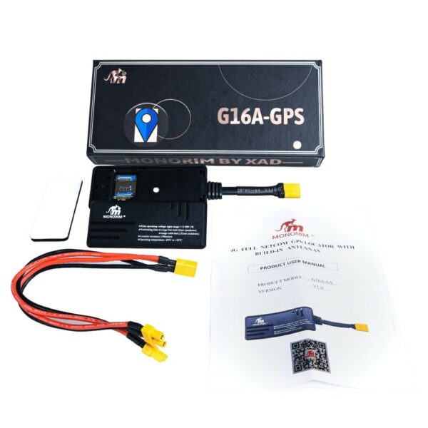 Monorim G16A GPS nyomkövető minden elektromos járműhöz