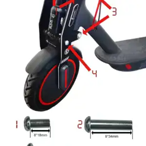 Monorim M0/ME első lengéscsillapító csavarok Xiaomi