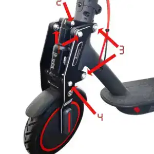 Monorim M0/ME első lengéscsillapító csavarok Xiaomi