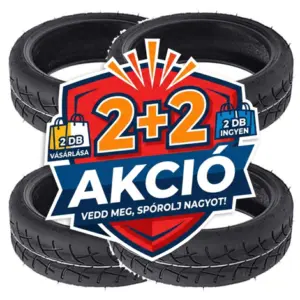 2+2 akciós – Xiaomi M365 8,5″ CST V3 megerősített külső gumi